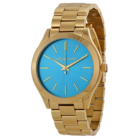 tiffany blue michael kors watch|Michael Kors runway blue.